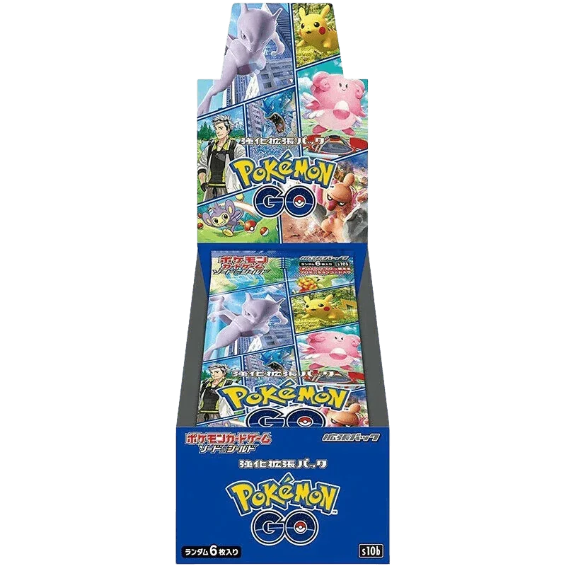 Pokémon GO — factory-sealed Japanese booster box