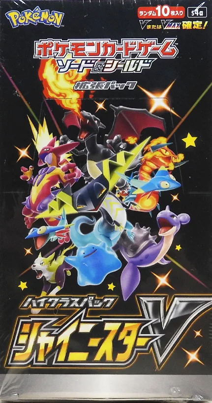 Shiny Star V — factory-sealed Japanese booster box