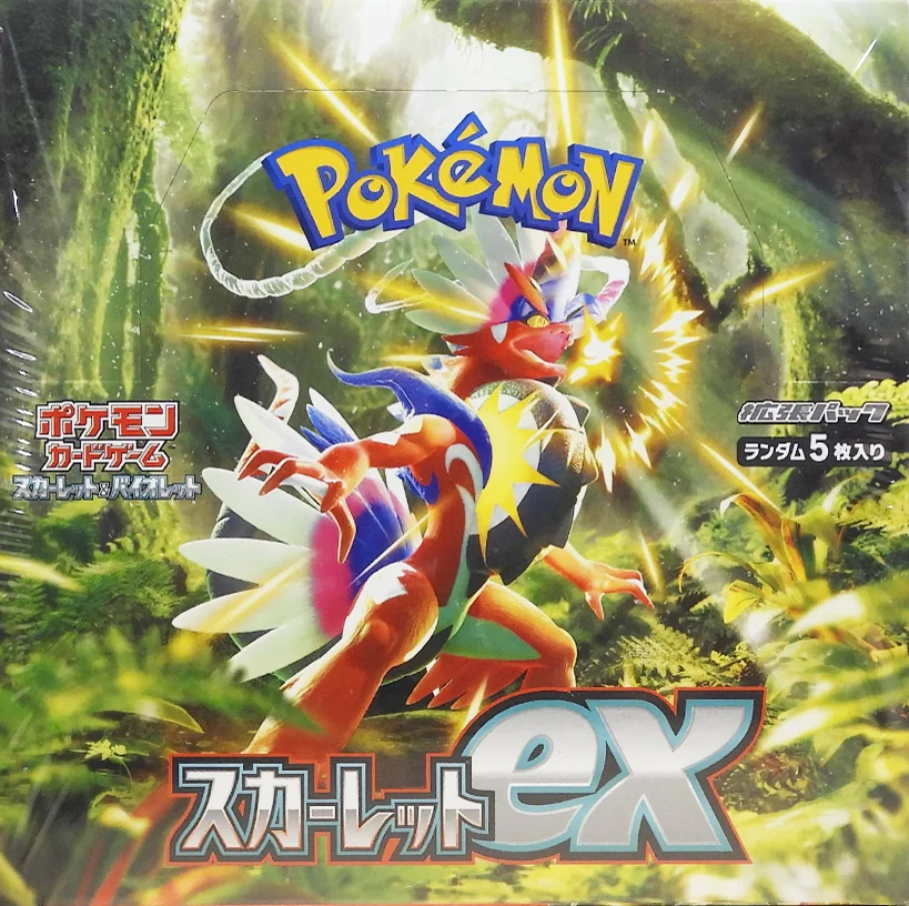 Scarlet ex — factory-sealed Japanese booster box
