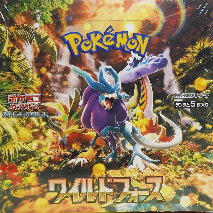Wild Force — factory-sealed Japanese booster box